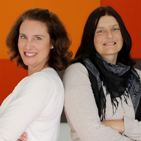 Auf dem Foto: Annika Weichelt und Isabell Severin